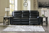 Orleans Furniture - Ashley Furniture - Warlin Living Room - PWR REC Loveseat/CON/ADJ HDRST / Black - 6110518